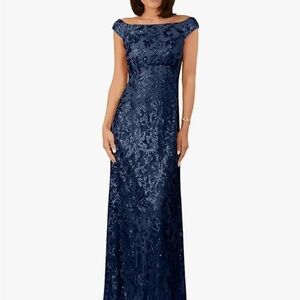 Mother of The Bride Dresses for Women Sequin Cap Sleeves Lace Formal 14